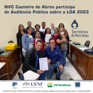 NVC Casimiro de Abreu participa de Audiência Pública sobre a LOA 2023
