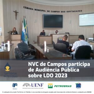 NVC de Campos participa de Audiência Pública sobre a LDO 2023