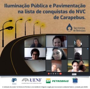 Iluminação Pública e Pavimentação na lista de conquistas do NVC de Carapebus