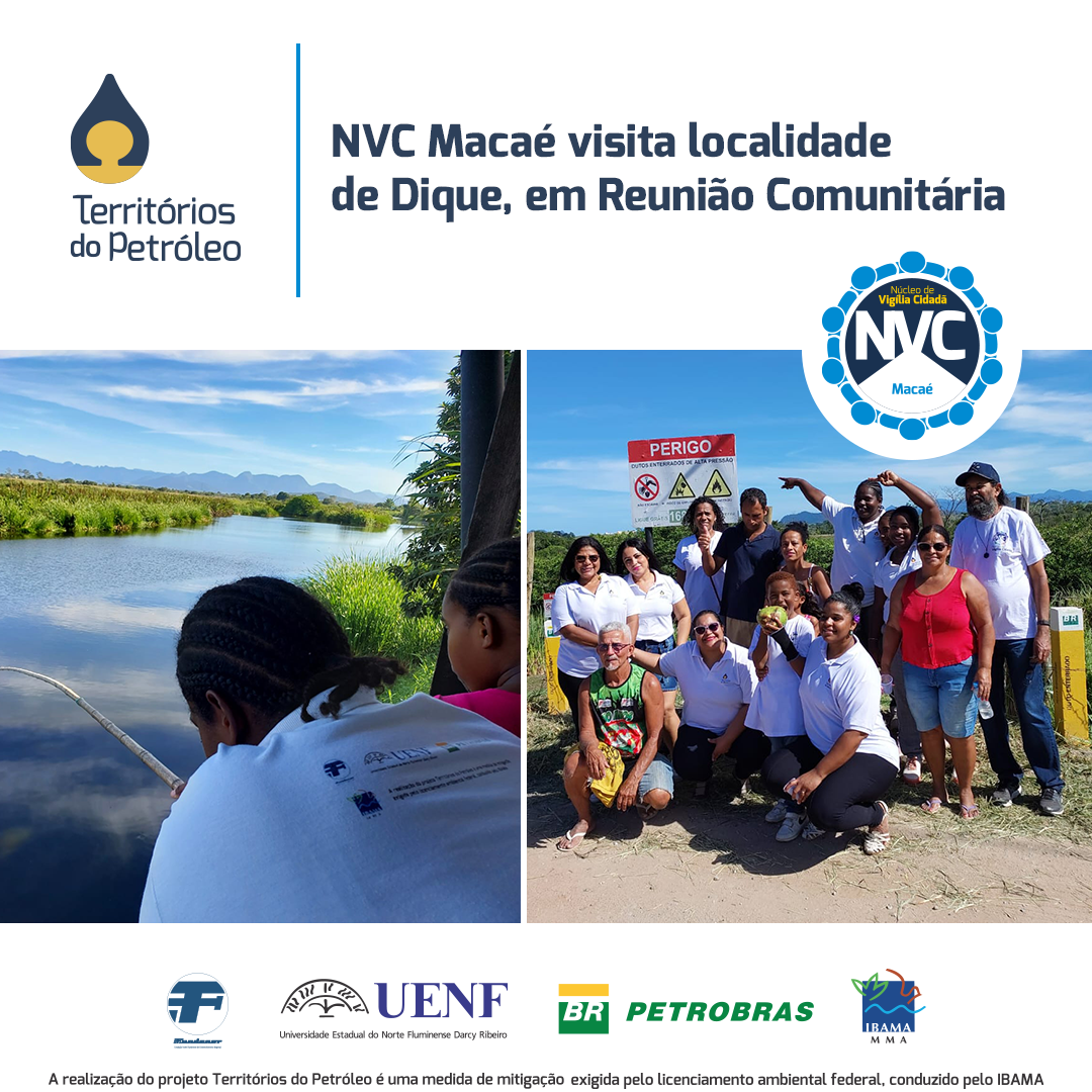 NVC de Macaé visita localidade de Dique, em Reunião Comunitária