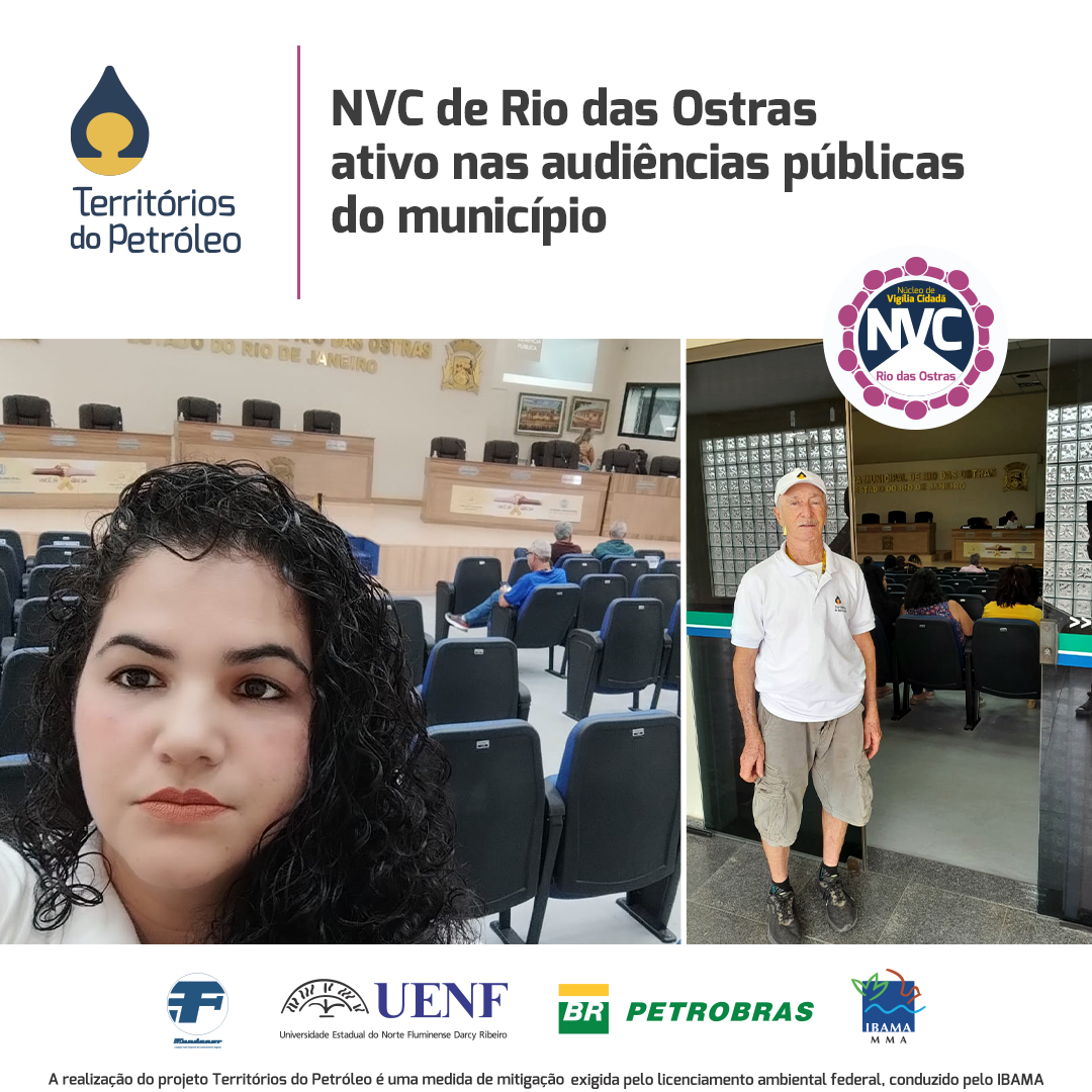 NVC de Rio das Ostras ativo nas audiências públicas do município