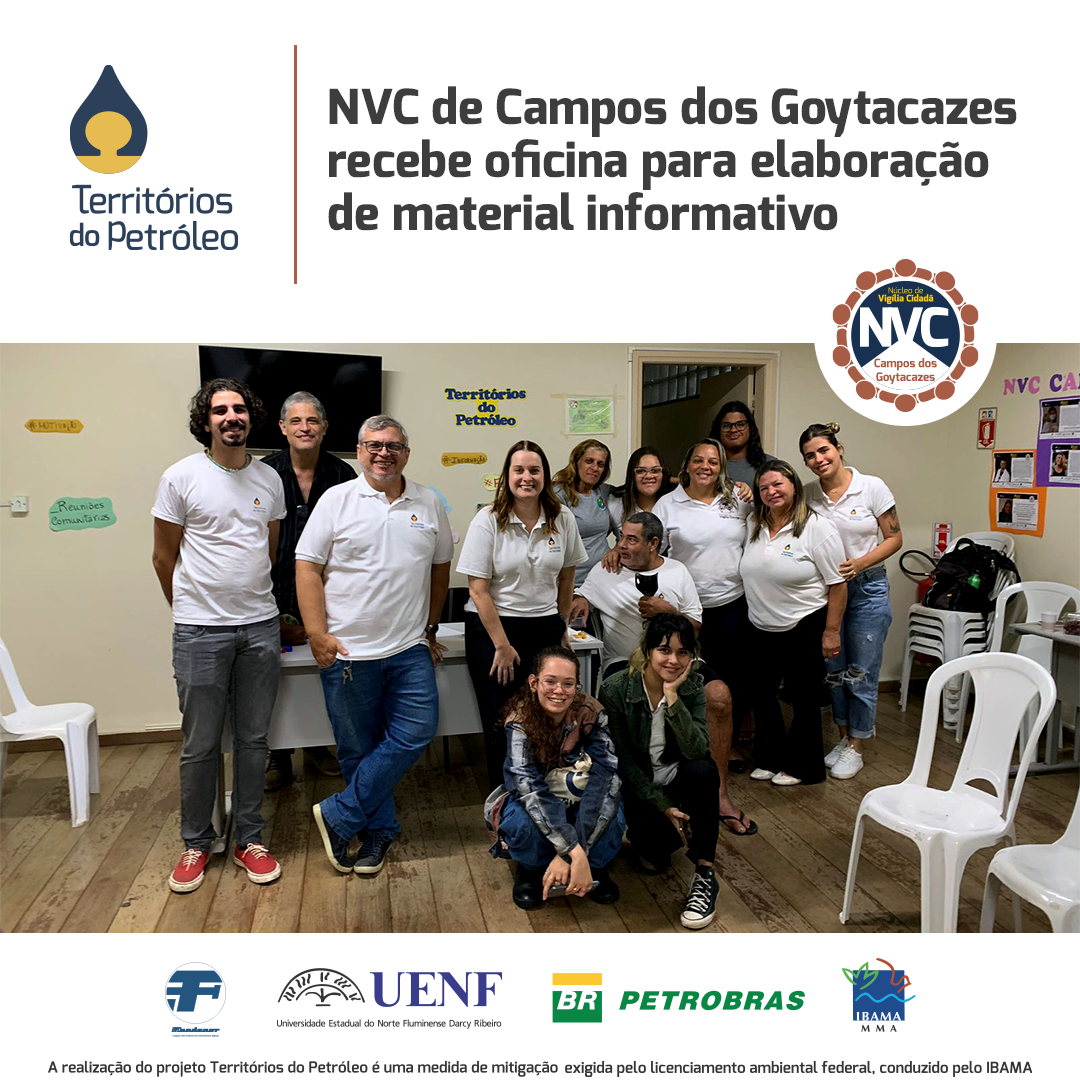 NVC de Campos dos Goytacazes recebe oficina para elaboração de material informativo