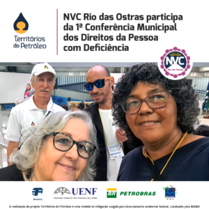NVC de Rio das Ostras participa da 1ª Conferência Municipal dos Direitos da Pessoa com Deficiência