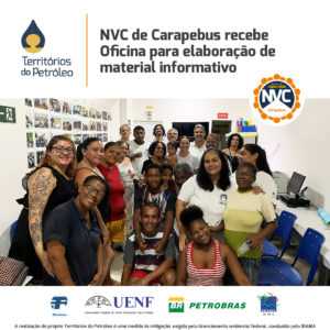 NVC de Carapebus recebe Oficina para elaboração de panfletos