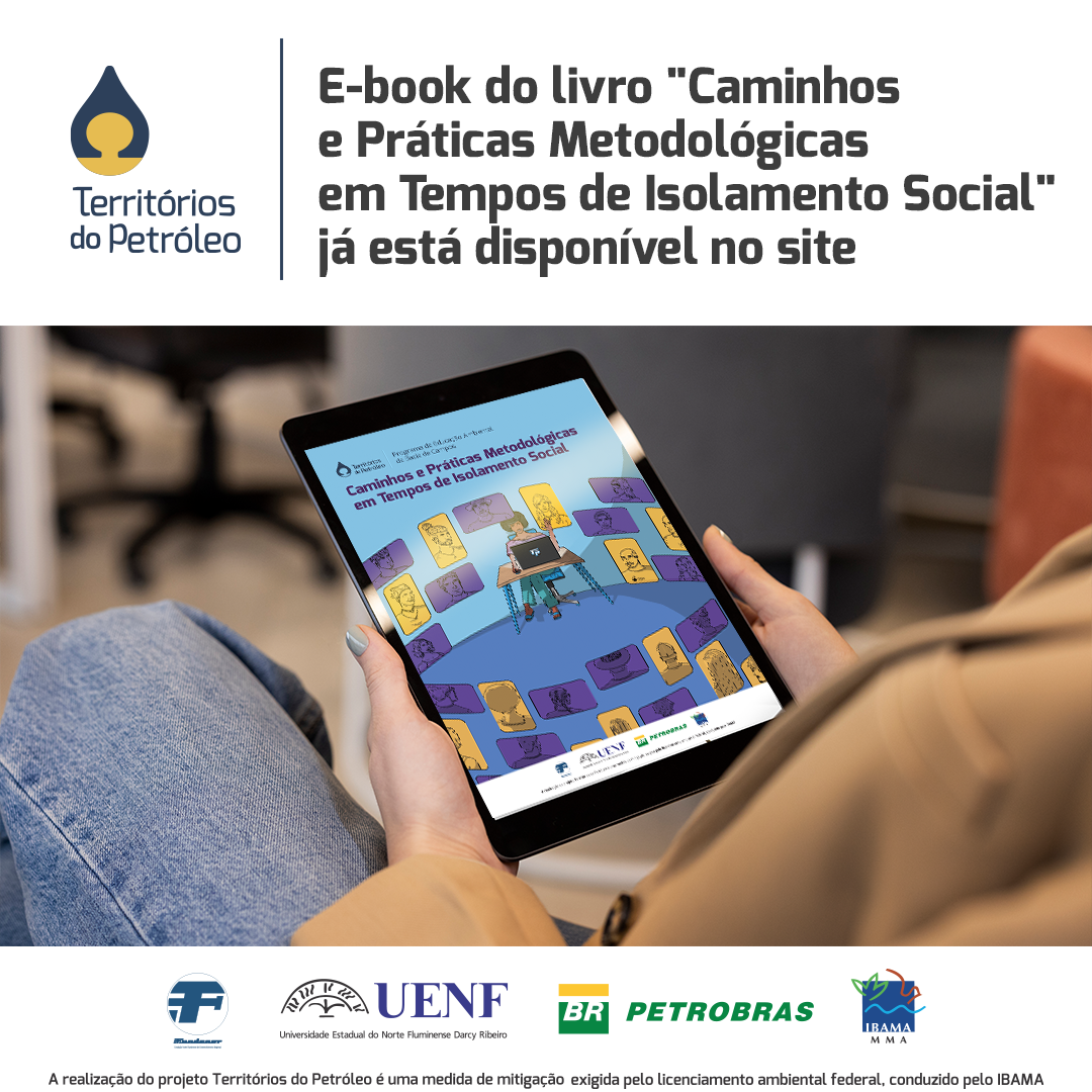 E-book do livro “Caminhos e Práticas Metodológicas em Tempos de Isolamento Social” já está disponível