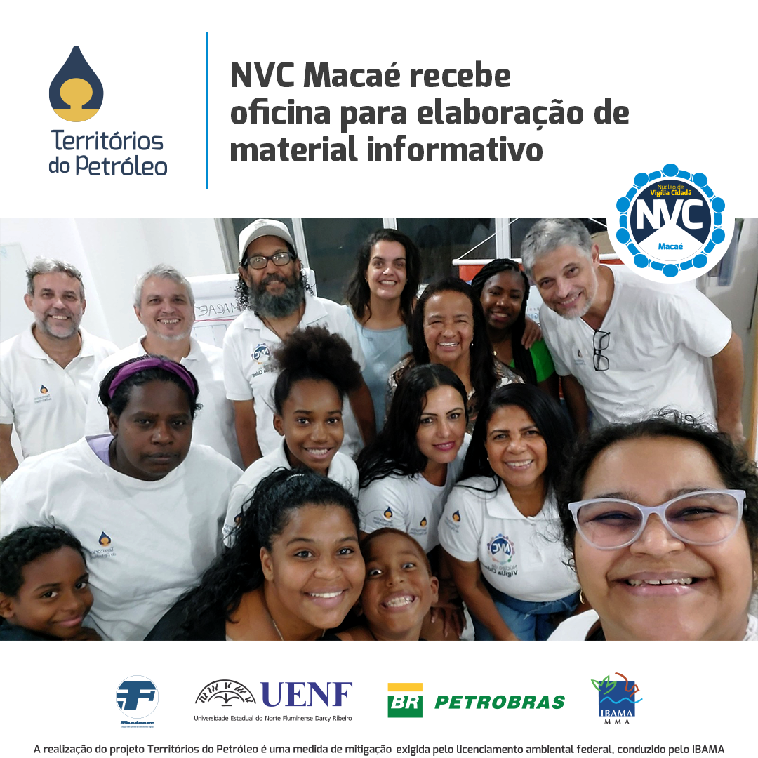 NVC de Macaé recebe Oficina para elaboração de panfletos