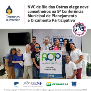 NVC de Rio das Ostras elege nove conselheiros na 9ª Conferência Municipal de Planejamento e Orçamento Participativo